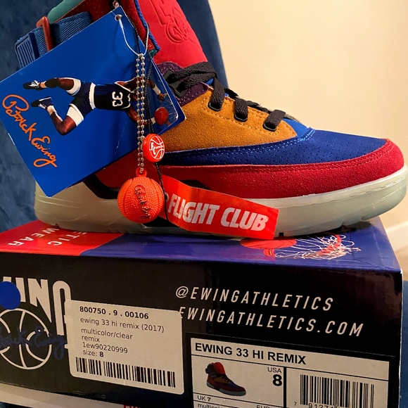 patrick ewing multicolor shoes